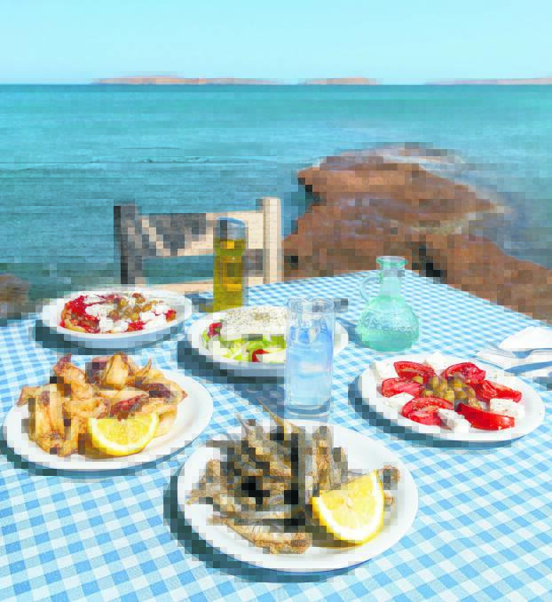 Authentic Greek fare with a view. Picture: Shutterstock