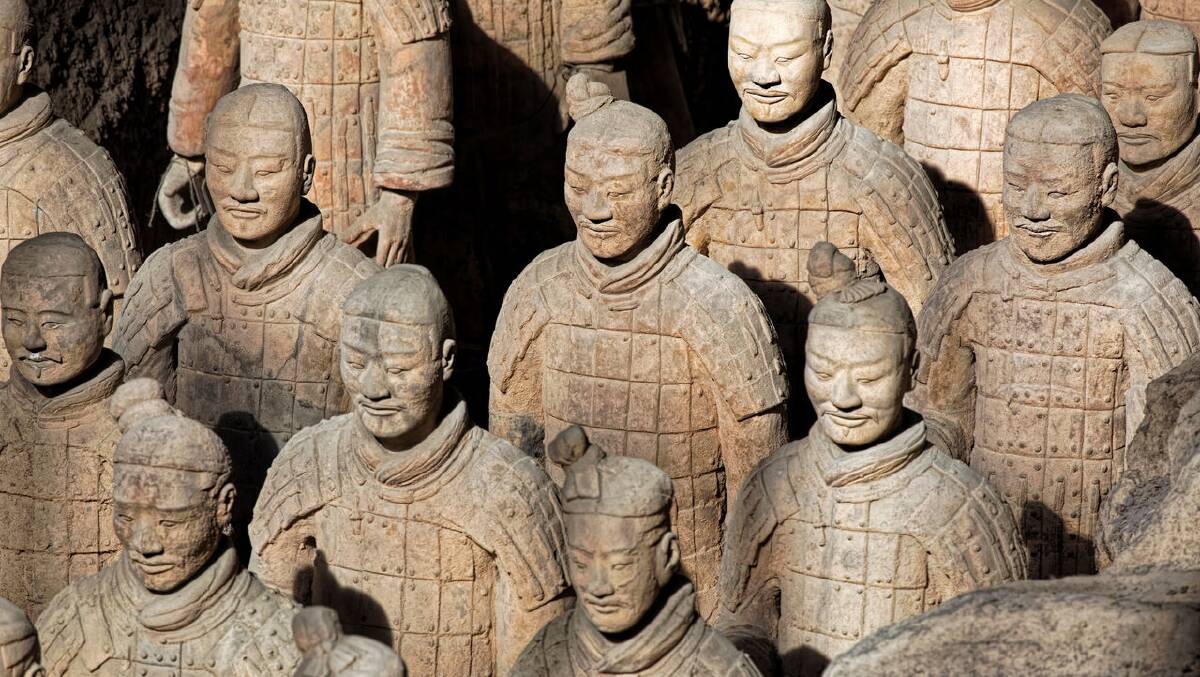 Xian, China. Xian, China.