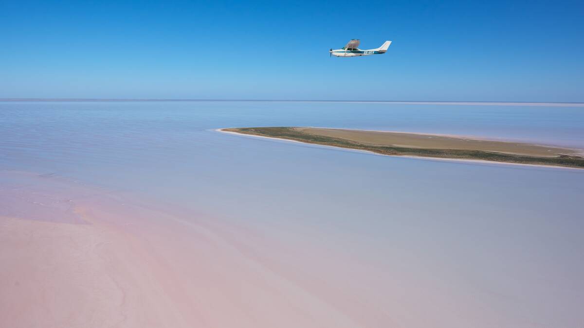 Story on Kati Thanda-Lake Eyre. Picture: SATC