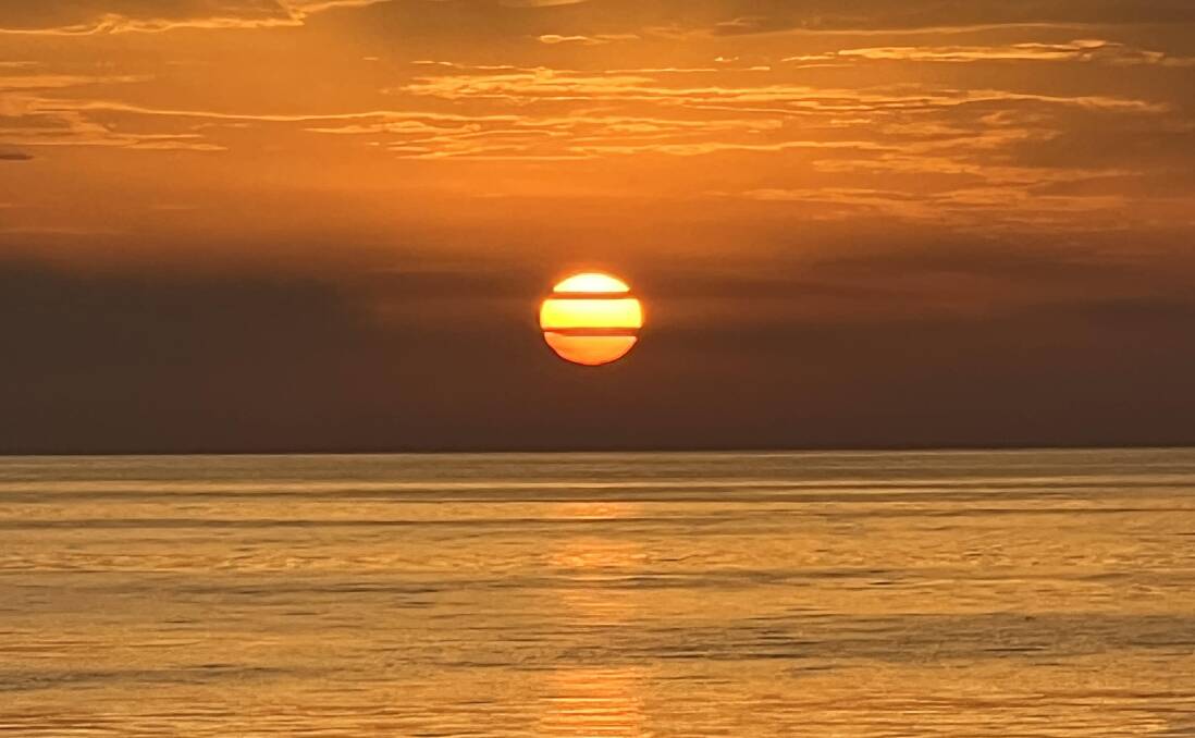 A Mediterranean sunset captured from Viking Sky. Picture: Akash Arora A Mediterranean sunset captured from Viking Sky. Picture: Akash Arora
