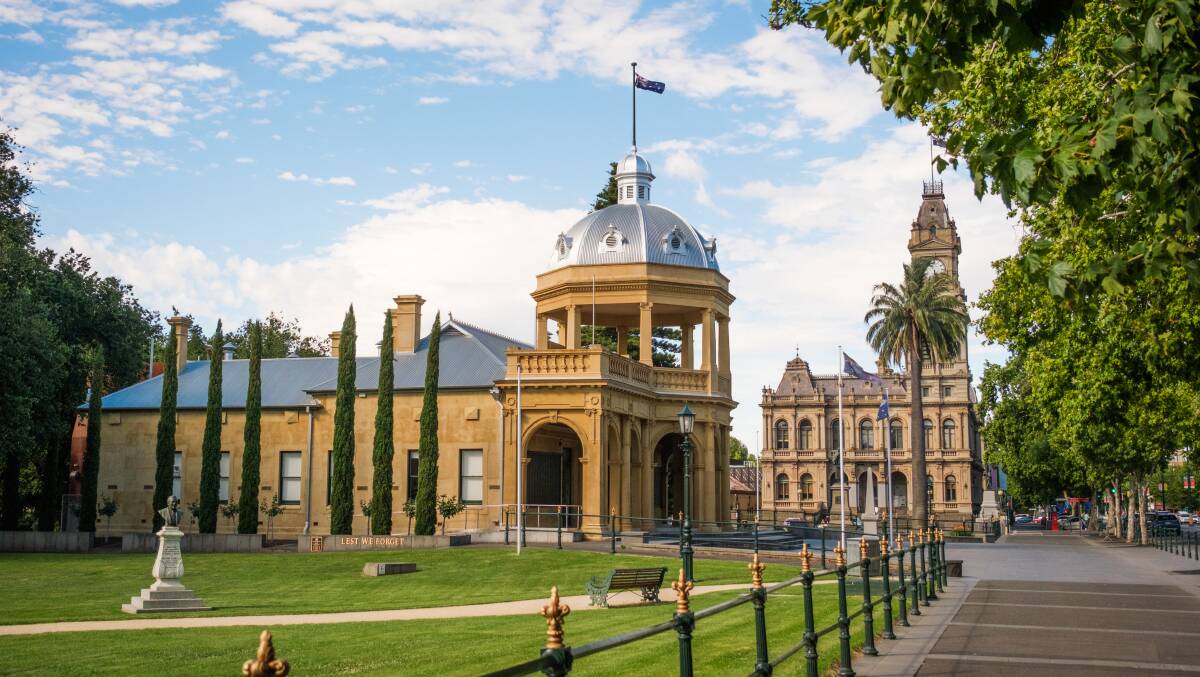 Timeless architecture in Bendigo, Victoria.