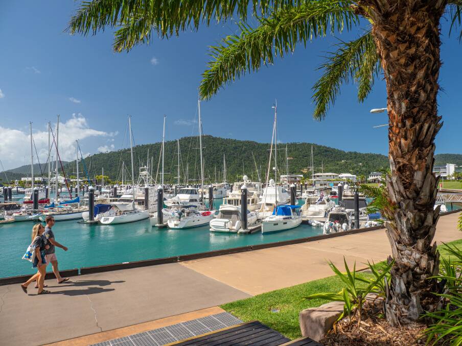 Coral Sea Marina in Airlie Beach. Picture: Tourism and Events Queensland Coral Sea Marina in Airlie Beach. Picture: Tourism and Events Queensland