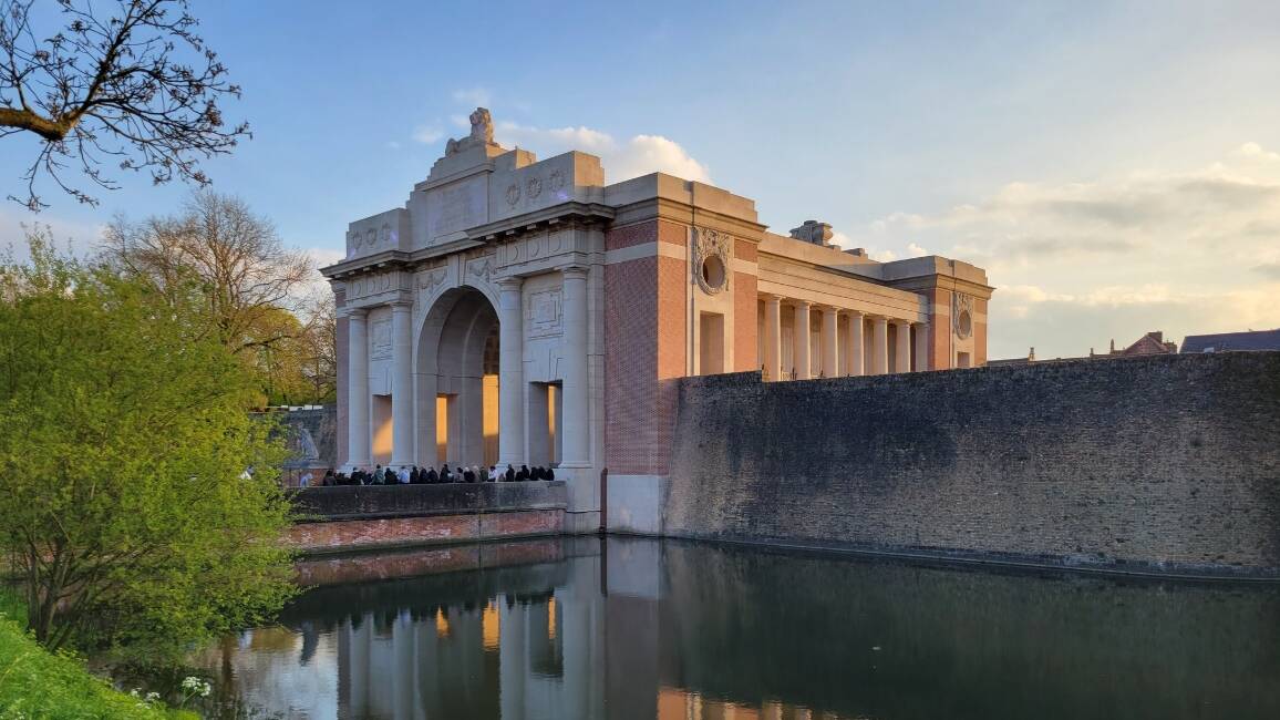 Menin Gate Memorial to the Missing in Belgium. Menin Gate Memorial to the Missing in Belgium.