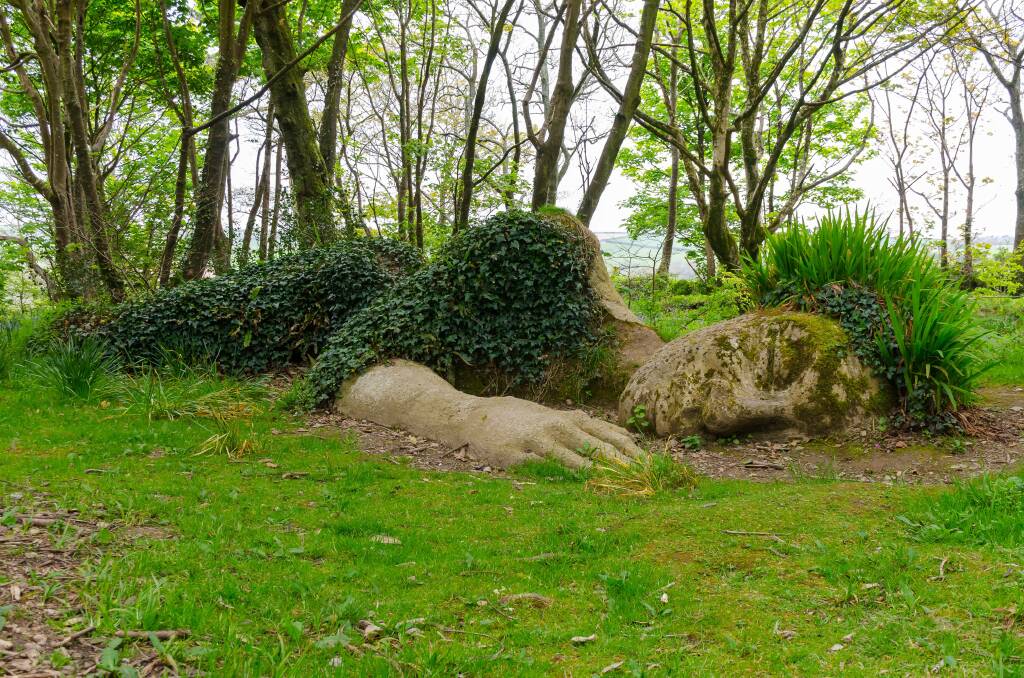 The Lost Gardens of Heligan in Falmouth. The Lost Gardens of Heligan in Falmouth.