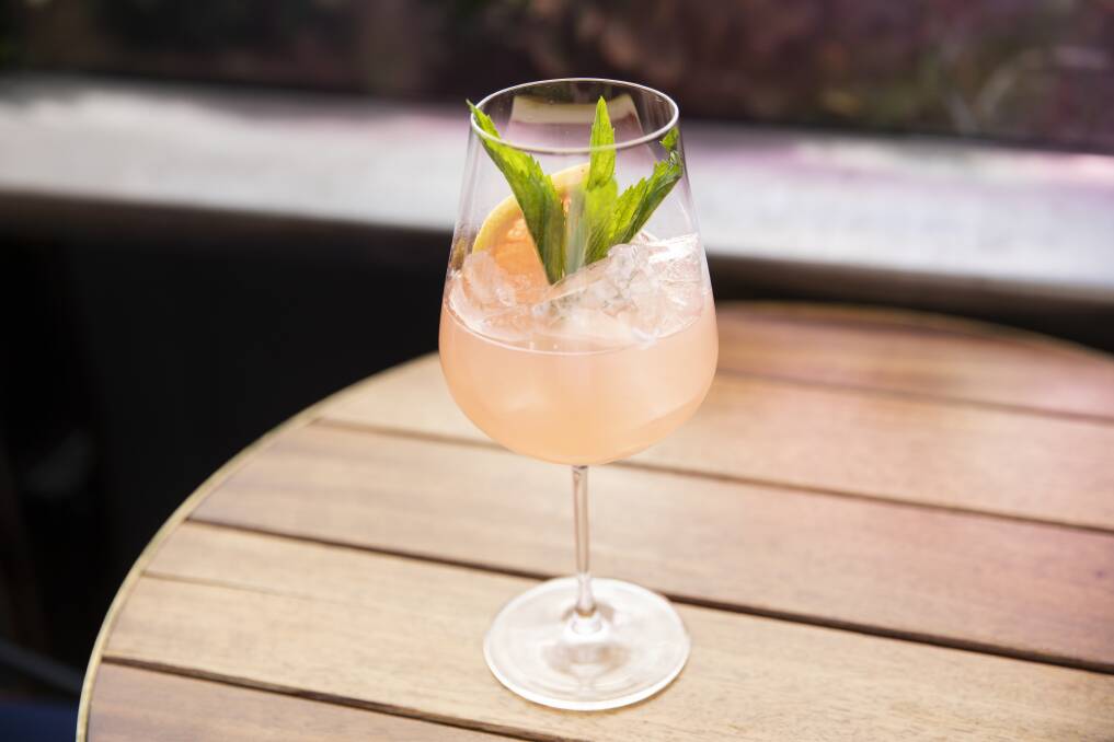A cocktail at Smoke Bar.
