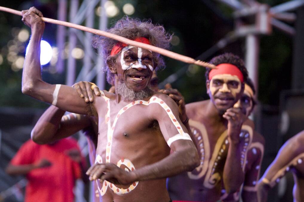 Colour and culture at Darwin Festival. Colour and culture at Darwin Festival.