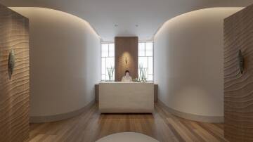 The Four Seasons Osaka spa.