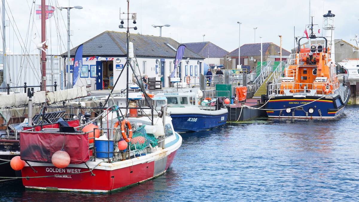 Fishing boats in Kirkwall. Picture by Shutterstock Fishing boats in Kirkwall. Picture by Shutterstock