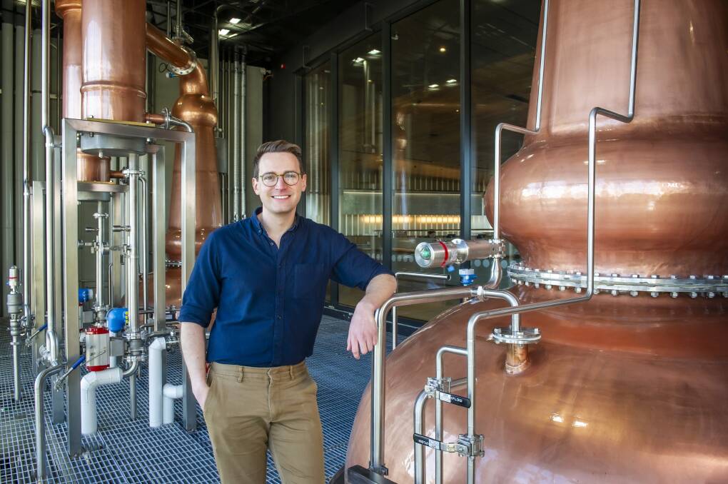 Chief distiller Iain Cooper.