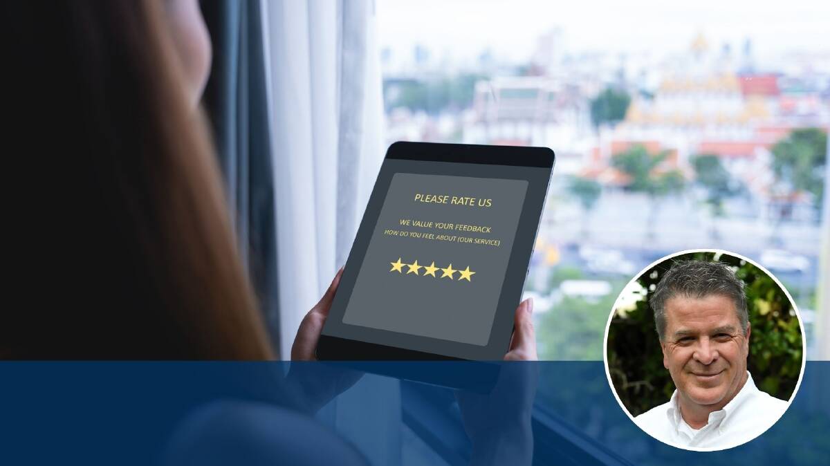 Travel operators regularly ask for reviews. Picture by Getty Images Travel operators regularly ask for reviews. Picture by Getty Images