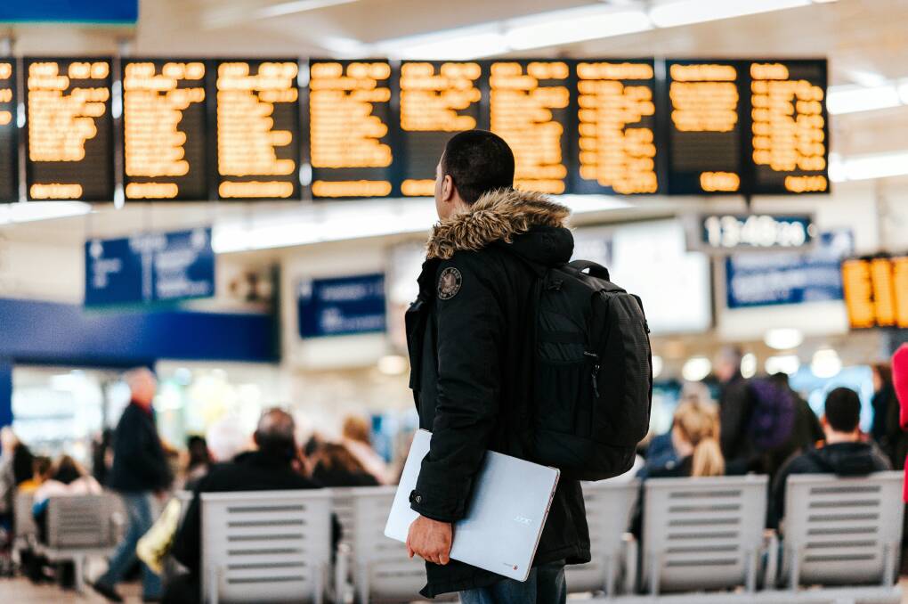 Realising at the airport your flight has been cancelled is no fun. Picture by Unsplash