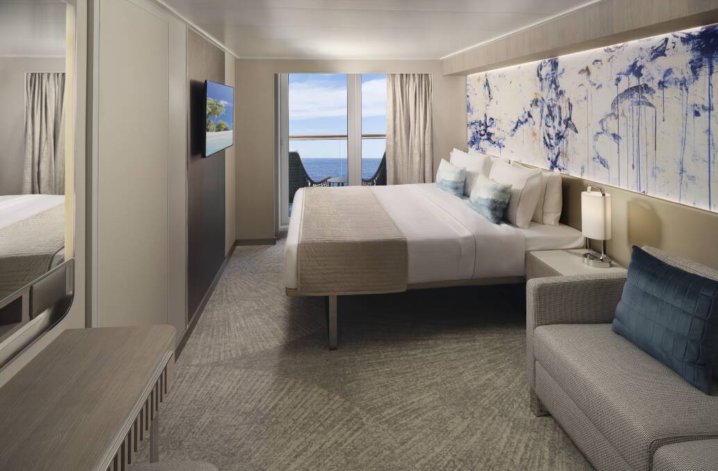 Balcony suite.