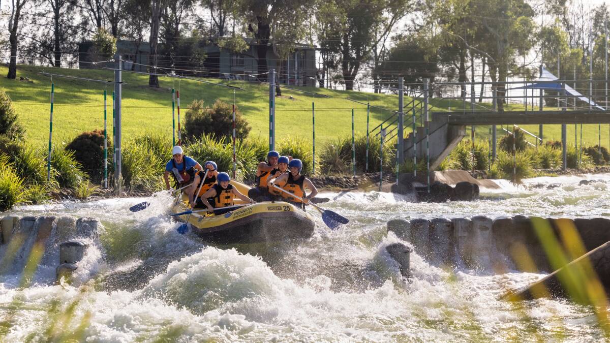Penrith Whitewater Stadium. Picture by Destination NSW