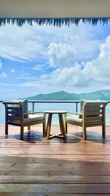 View from the suite. Picture: Akash Arora