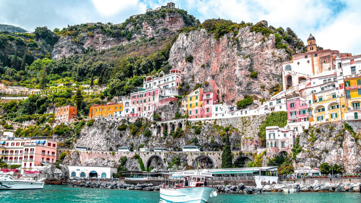 The town of Amalfi. Picture: Unsplash The town of Amalfi. Picture: Unsplash