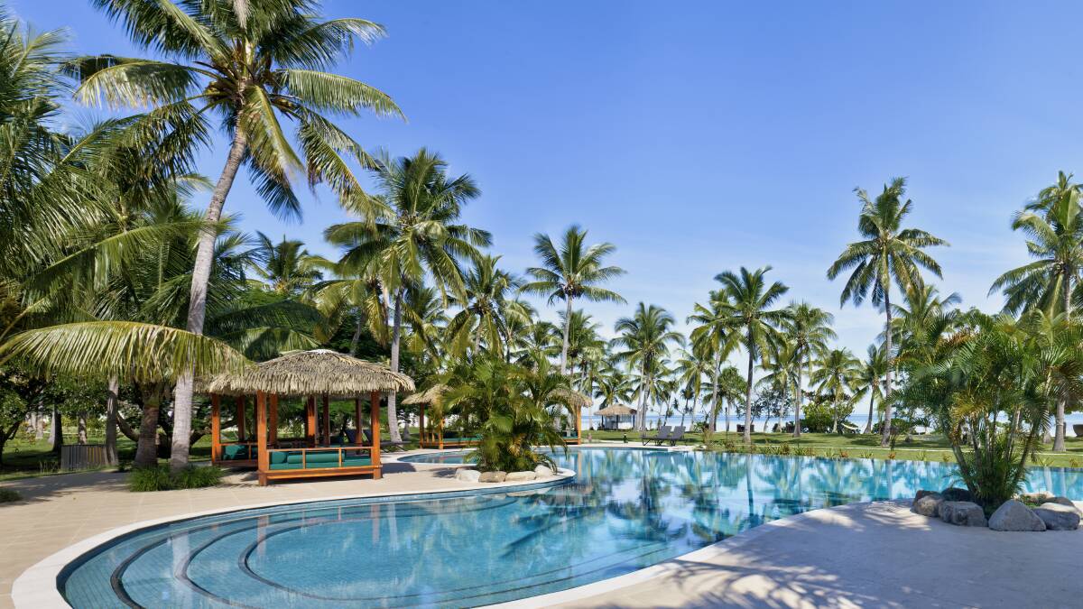 The Lomani Island Resort pool.