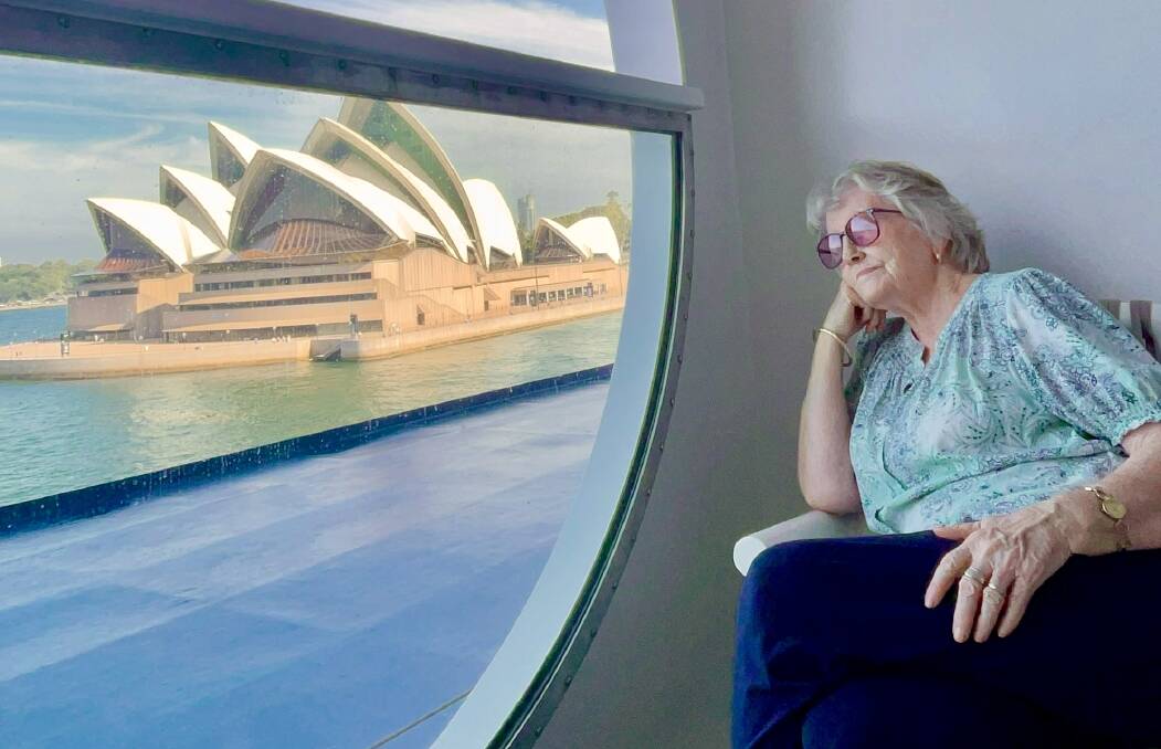 The writer's mum. The writer's mum.
