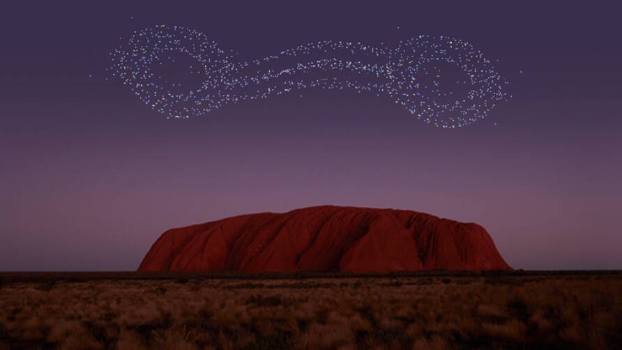 The new Wintjiri Wiru light show will be launched in May. The new Wintjiri Wiru light show will be launched in May.