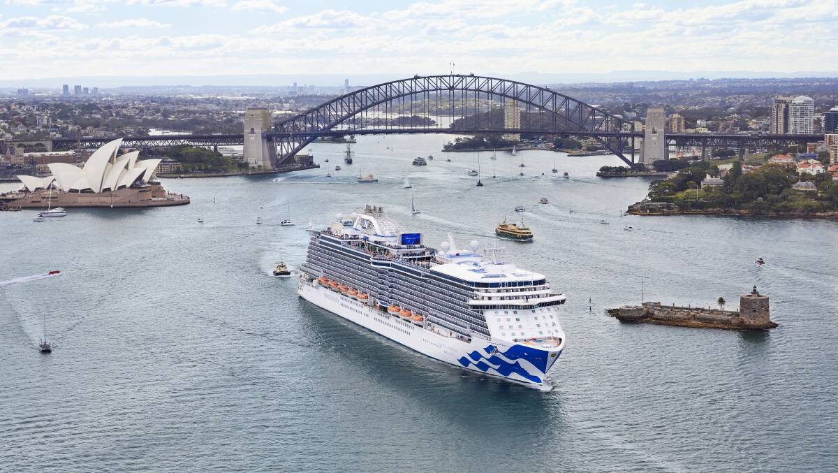 Majestic Princess in Sydney.