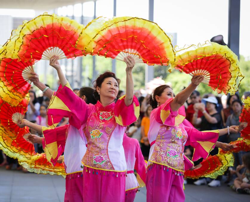 A cultural performance in Melbourne. Picture by Nicole Cleary A cultural performance in Melbourne. Picture by Nicole Cleary
