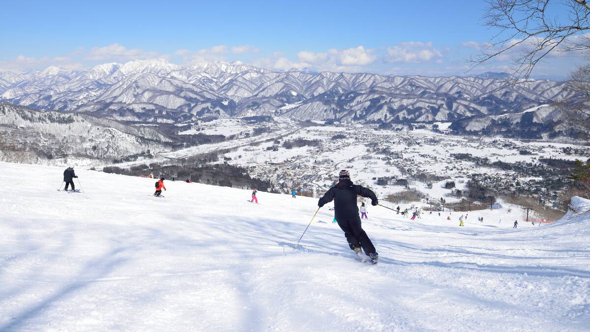 What it's like to ski in Japan for a novice first-timer