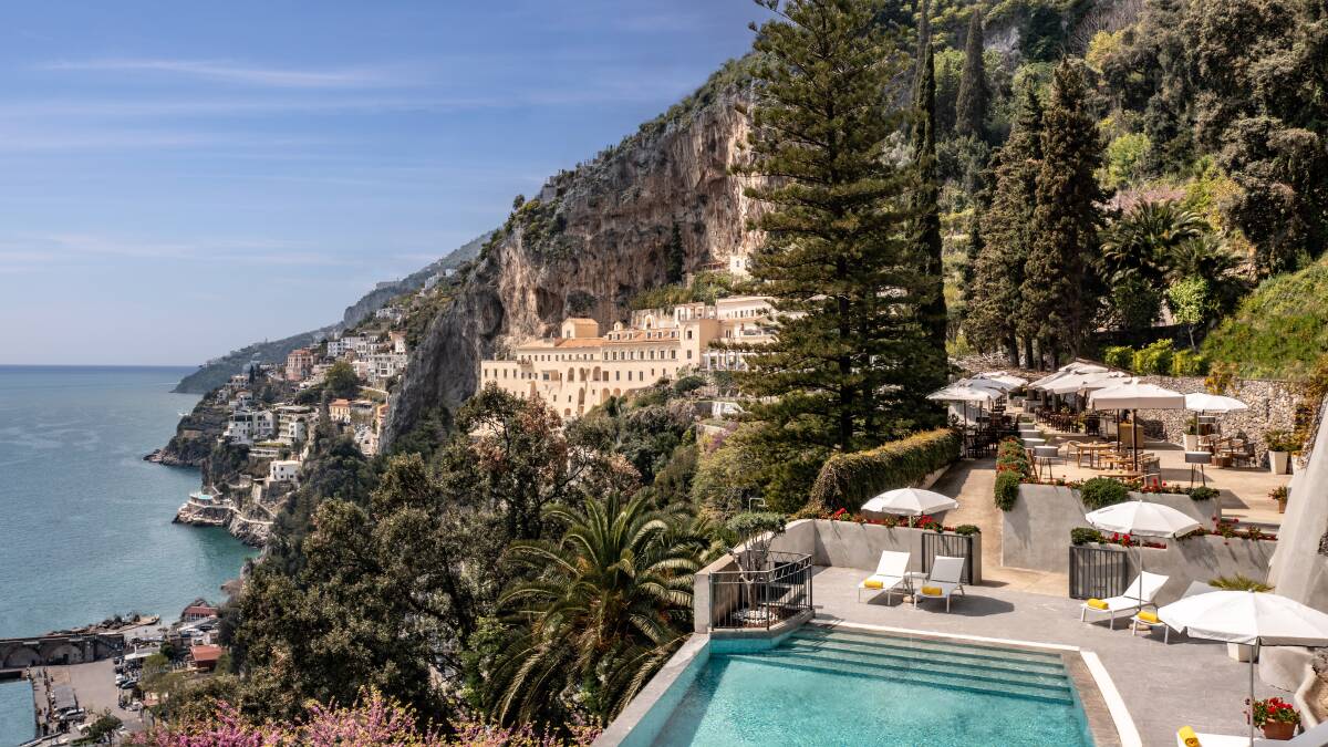 This stunning retreat has just opened on Italy's Amalfi Coast