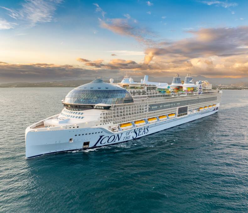 Royal Caribbean's Icon of the Seas. Royal Caribbean's Icon of the Seas.