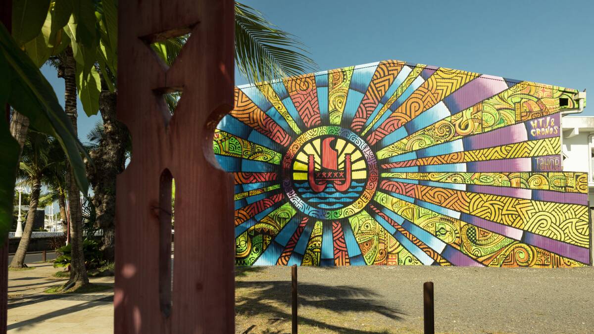 Papeete street art.