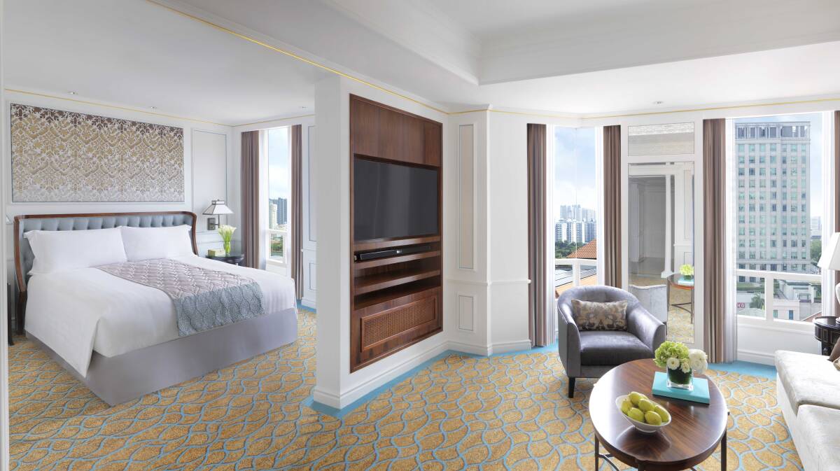 A Junior Suite at the hotel.