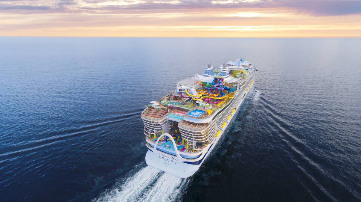 The 20-deck Legend of the Seas.