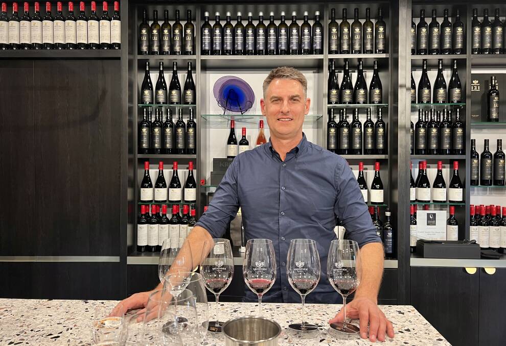 Krondorf winemaker Nick Badrice. Picture: Akash Arora