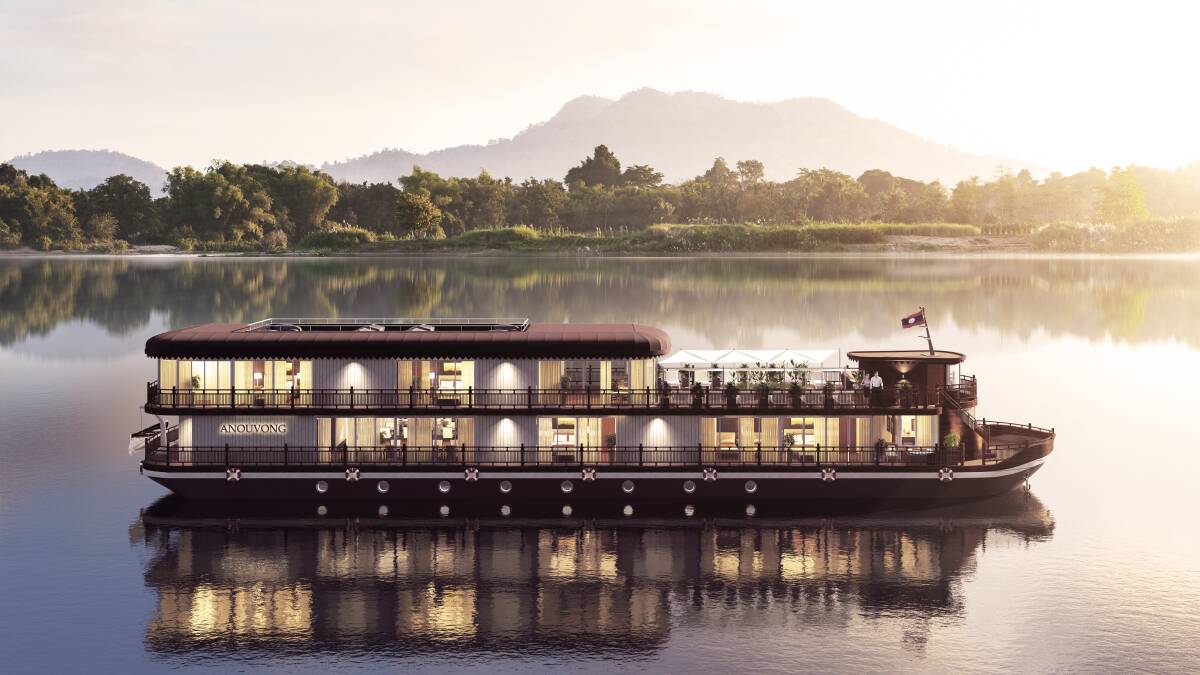 Heritage Line's new ship Anouvong. Heritage Line's new ship Anouvong.