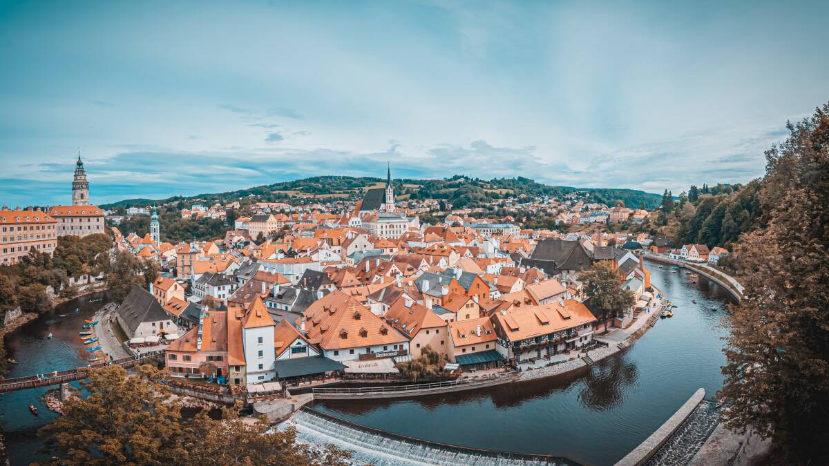 Cesky Krumlov, Czech Republic.