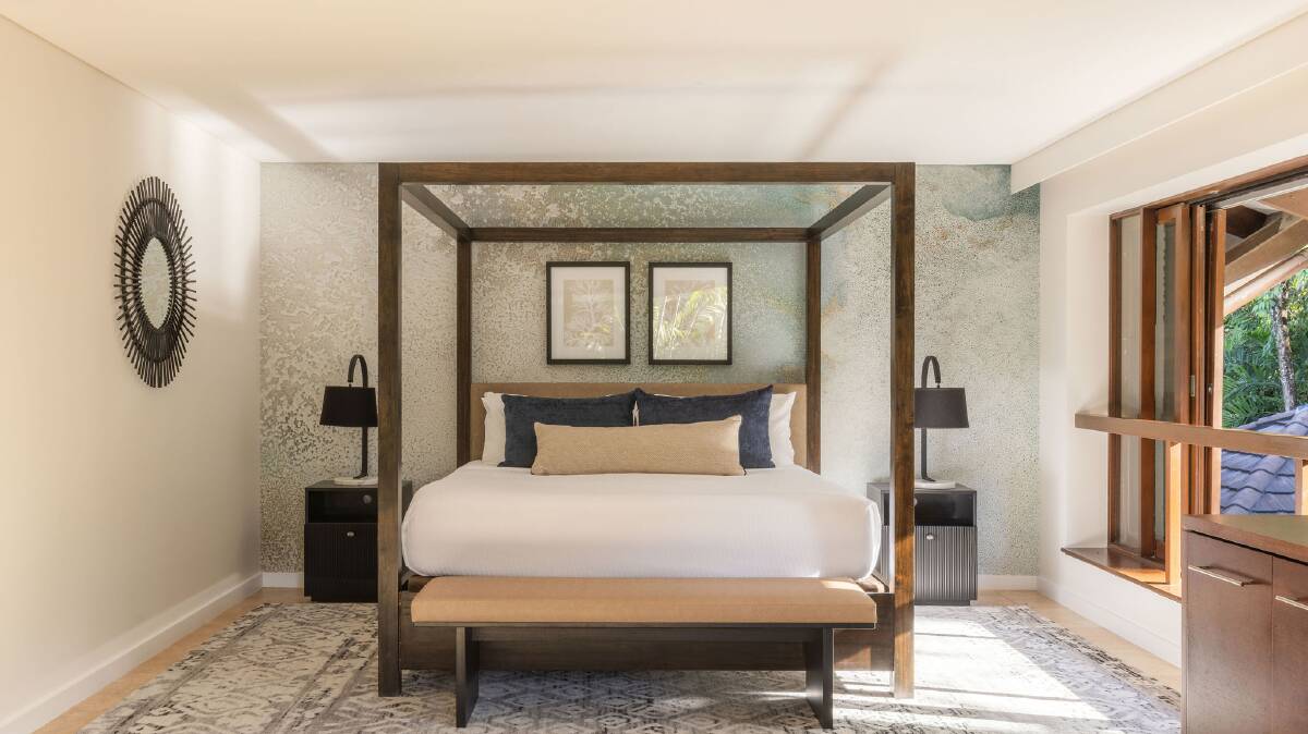 One of the guestrooms.