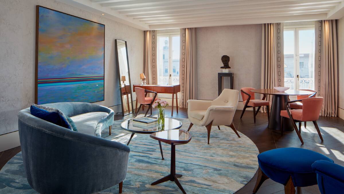 The Monet Suite and those magical windows.
