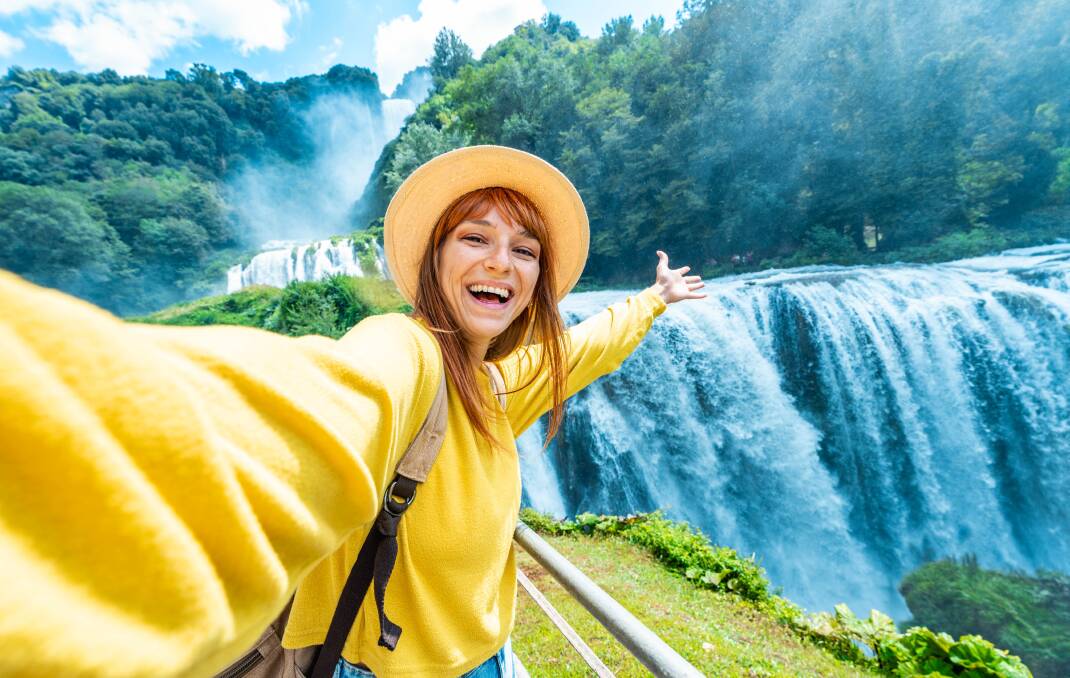 Selfie-obsessed. Picture: Getty Images