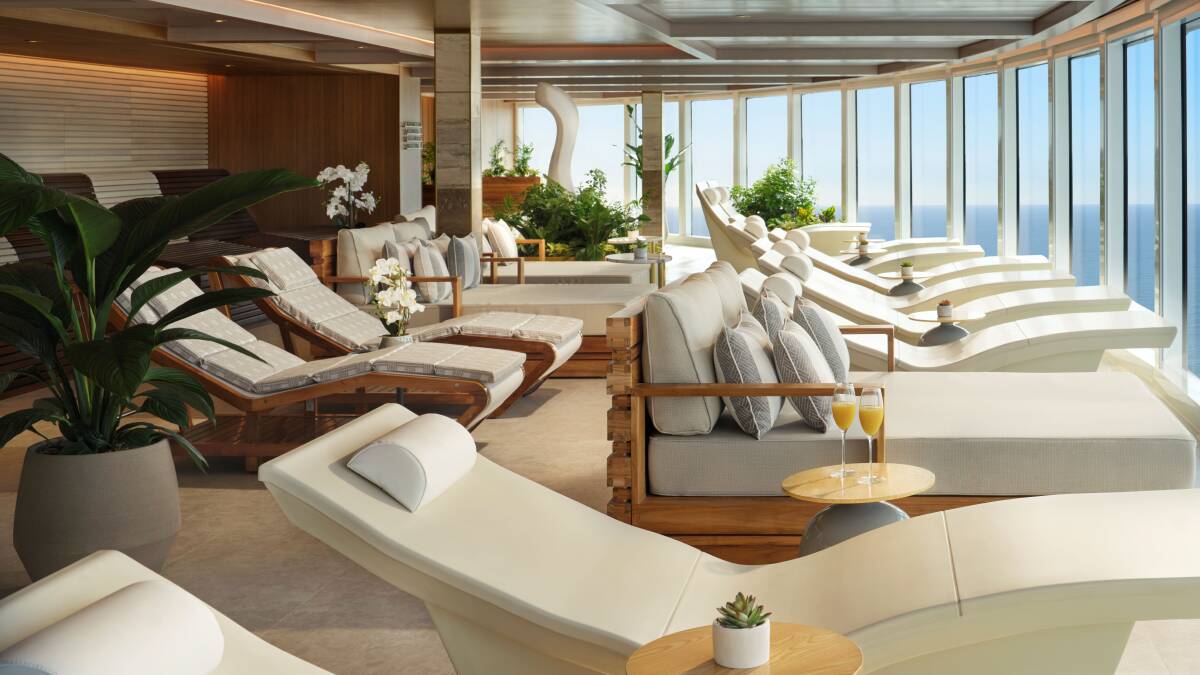 Thermal Suite Relaxation Area.