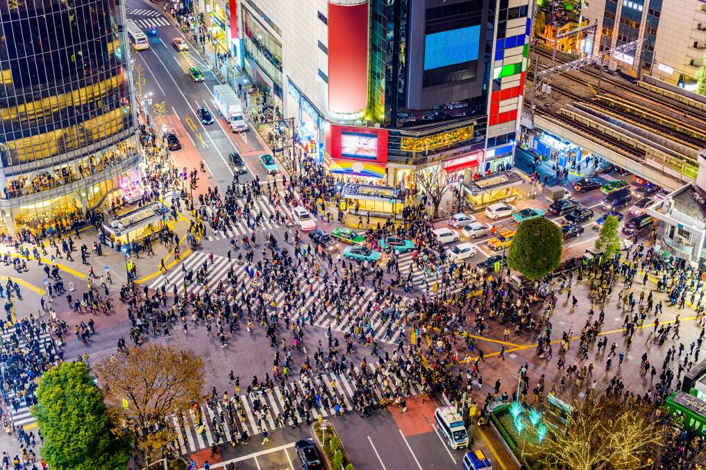 Shibuya Scramble Crossing. Picture: JNTO Shibuya Scramble Crossing. Picture: JNTO