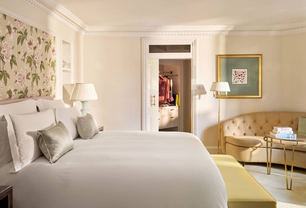 A room at the Dorchester.