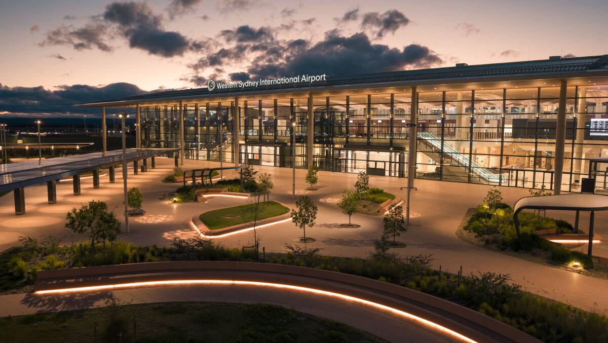 Western Sydney International Airport opens on October 25. Picture by Destination NSW