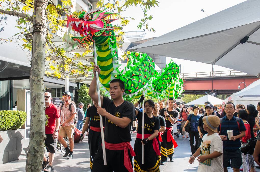 Lunar New Year celebration in Melbourne. Lunar New Year celebration in Melbourne.
