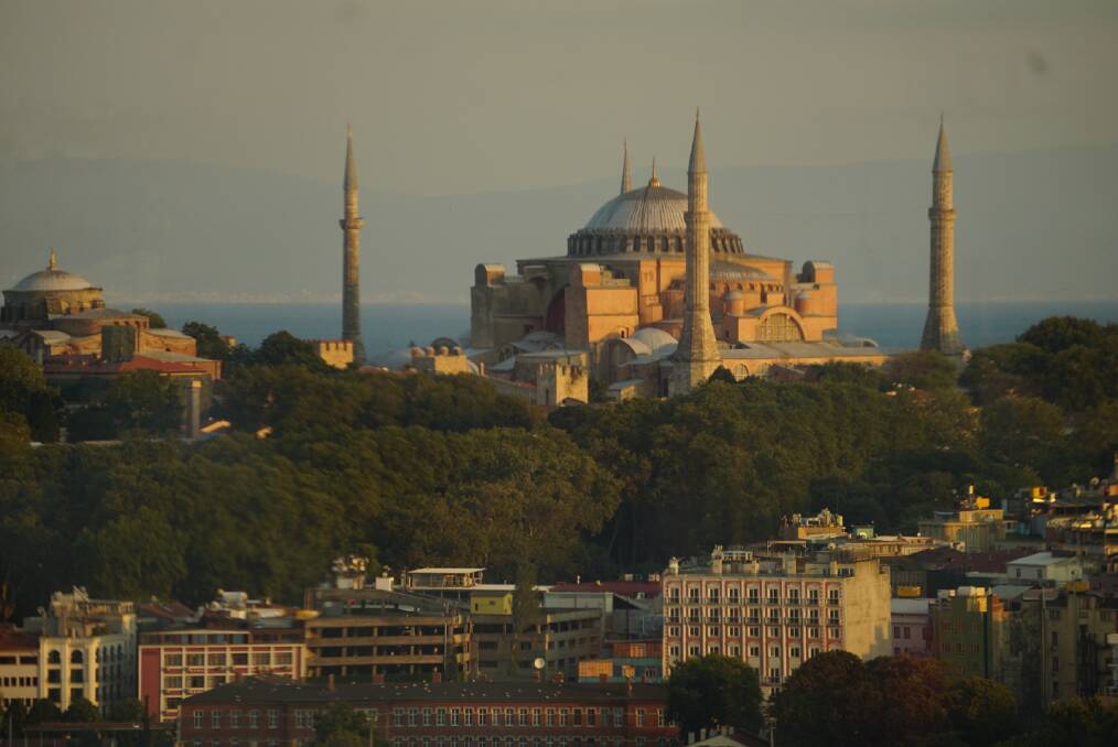 The Hagia Sophia mosque in Istanbul. Picture: John-Paul Moloney The Hagia Sophia mosque in Istanbul. Picture: John-Paul Moloney