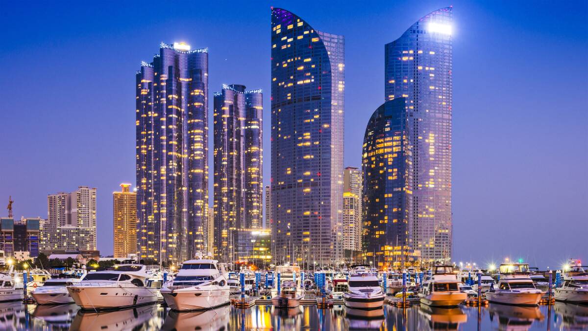 The Busan skyline. Picture: Shutterstock