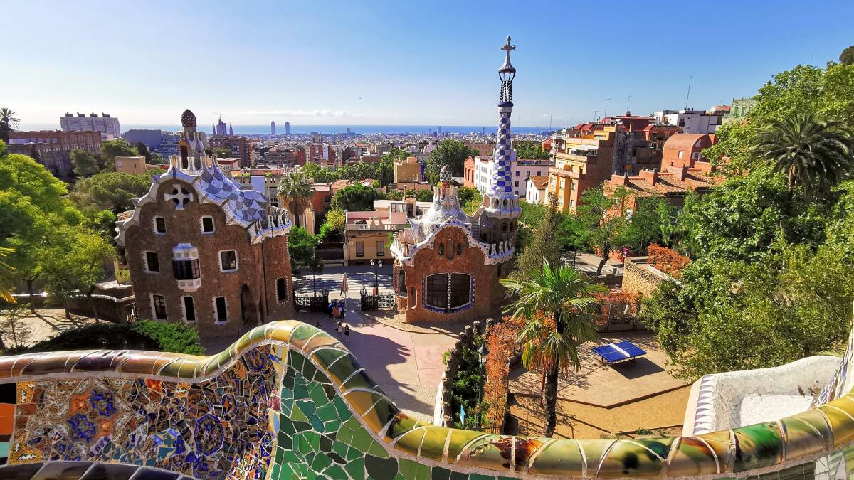Parc Guell, Barcelona.