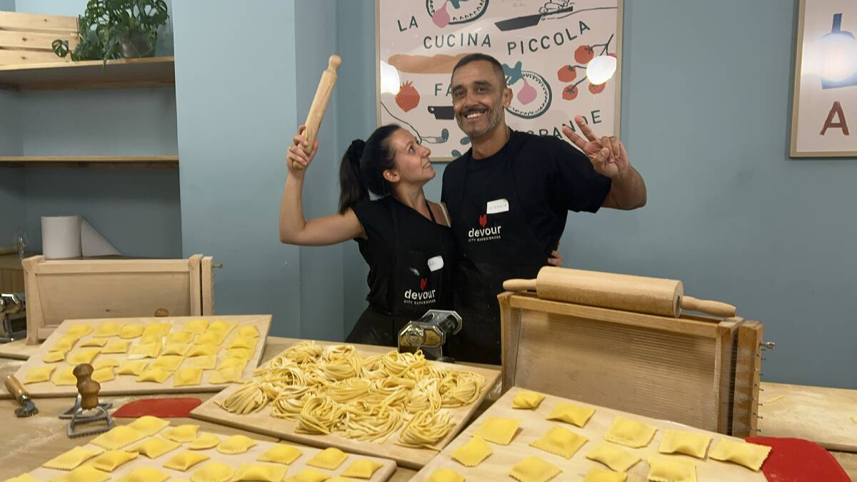 Mastering the art of making fresh pasta in the heart of Italy Mastering the art of making fresh pasta in the heart of Italy