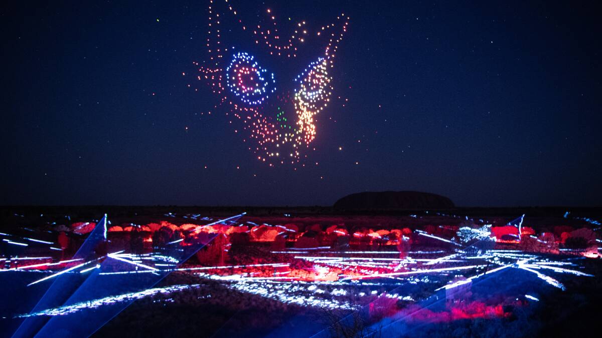 Showtime: The biggest drone show in the world opens at Uluru Showtime: The biggest drone show in the world opens at Uluru
