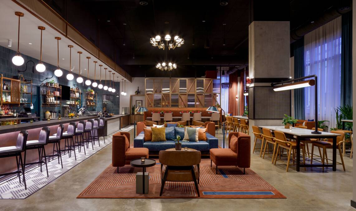 The lobby. The lobby.