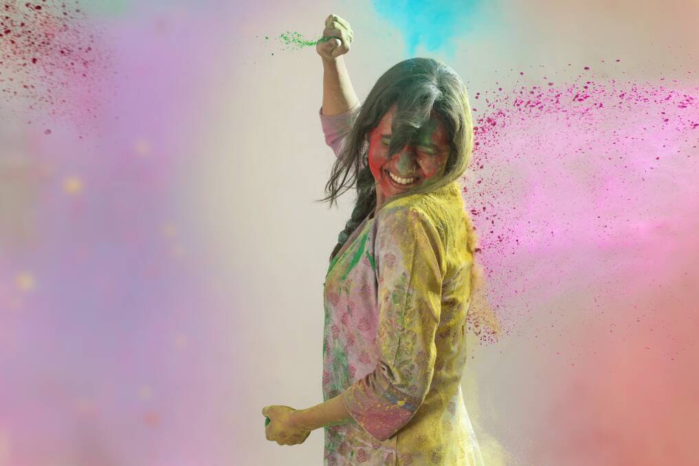 Holi in India. Picture: Getty Images