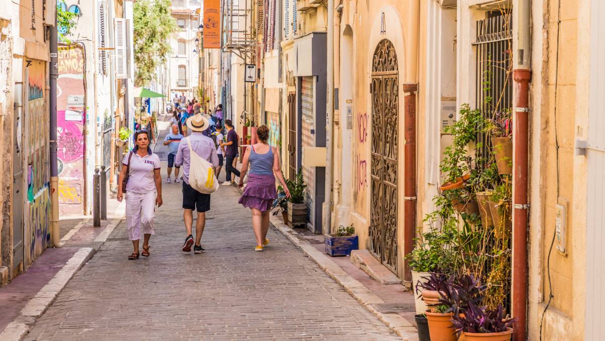 The colourful neighbourhood of Le Panier. Picture: Shutterstock