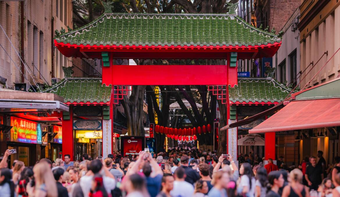 Lunar New Year crowds in Sydney's Chinatown. Picture by Destination NSW Lunar New Year crowds in Sydney's Chinatown. Picture by Destination NSW